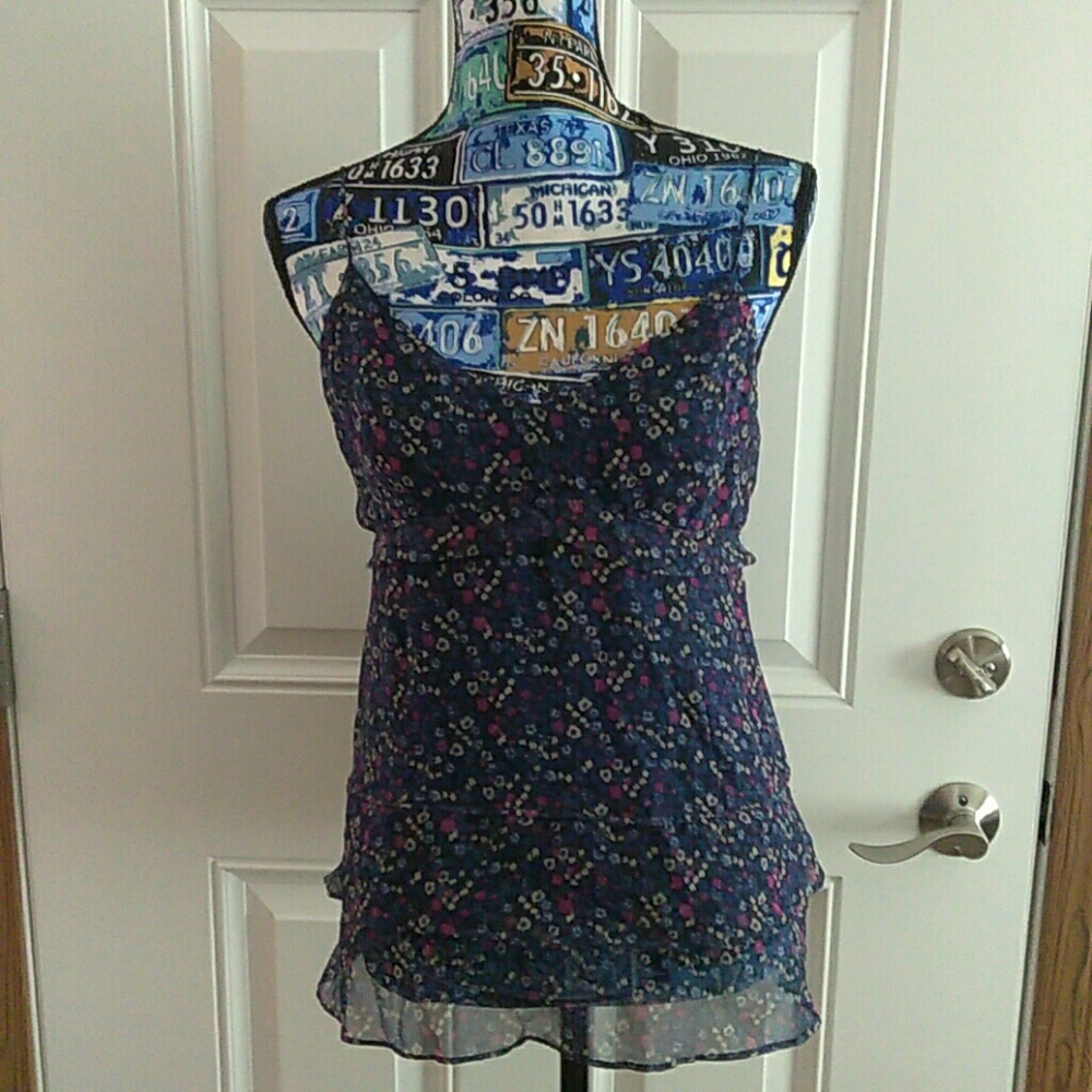 Sold American Eagle Outfitters Floral Strappy Top